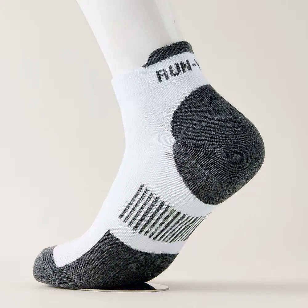 5/10 Pairs Men's Breathable Ankle Socks Mesh Casual Athletic Sports Short Socks Thin Cut for Summer Size 38-45