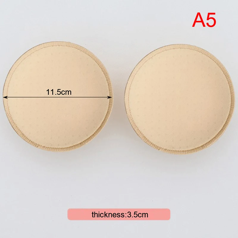 1 Pair Women Intimates Accessories Sponge Swimsuit Breast Push Up Bra Padding Chest Enhancers Bra Foam Insert Chest Cup