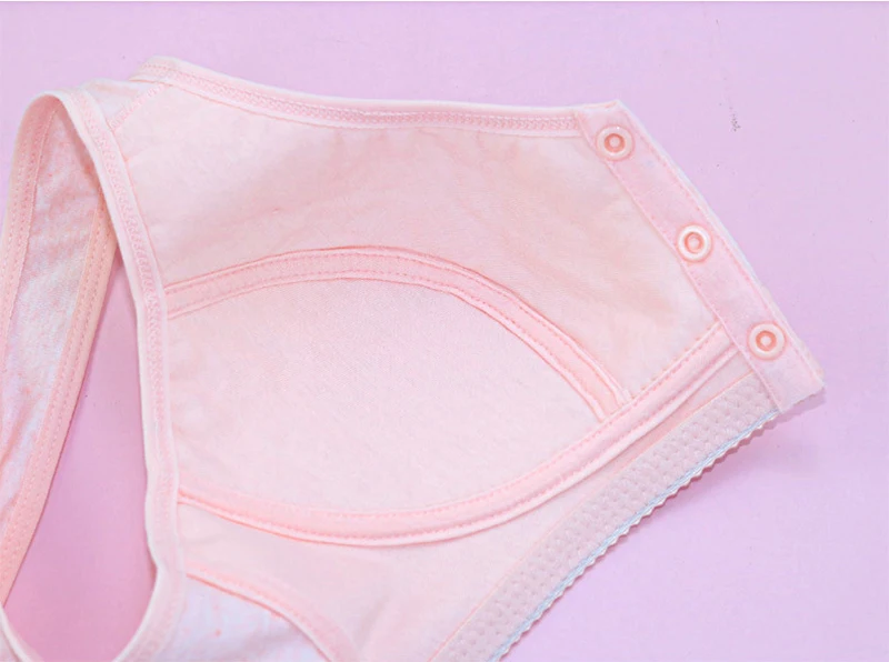 Comfortable Soft Cotton Bra Women Front Closure Camisole Bras Big Size 36-46 AB Cup Middle Age Women Everyday UnderWear
