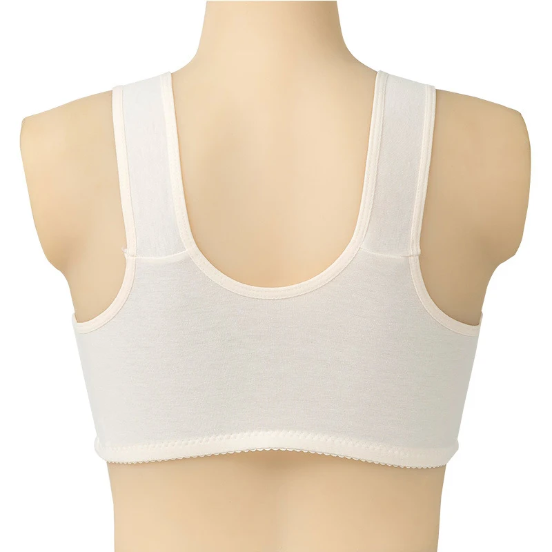 Comfortable Soft Cotton Bra Women Front Closure Camisole Bras Big Size 36-46 AB Cup Middle Age Women Everyday UnderWear