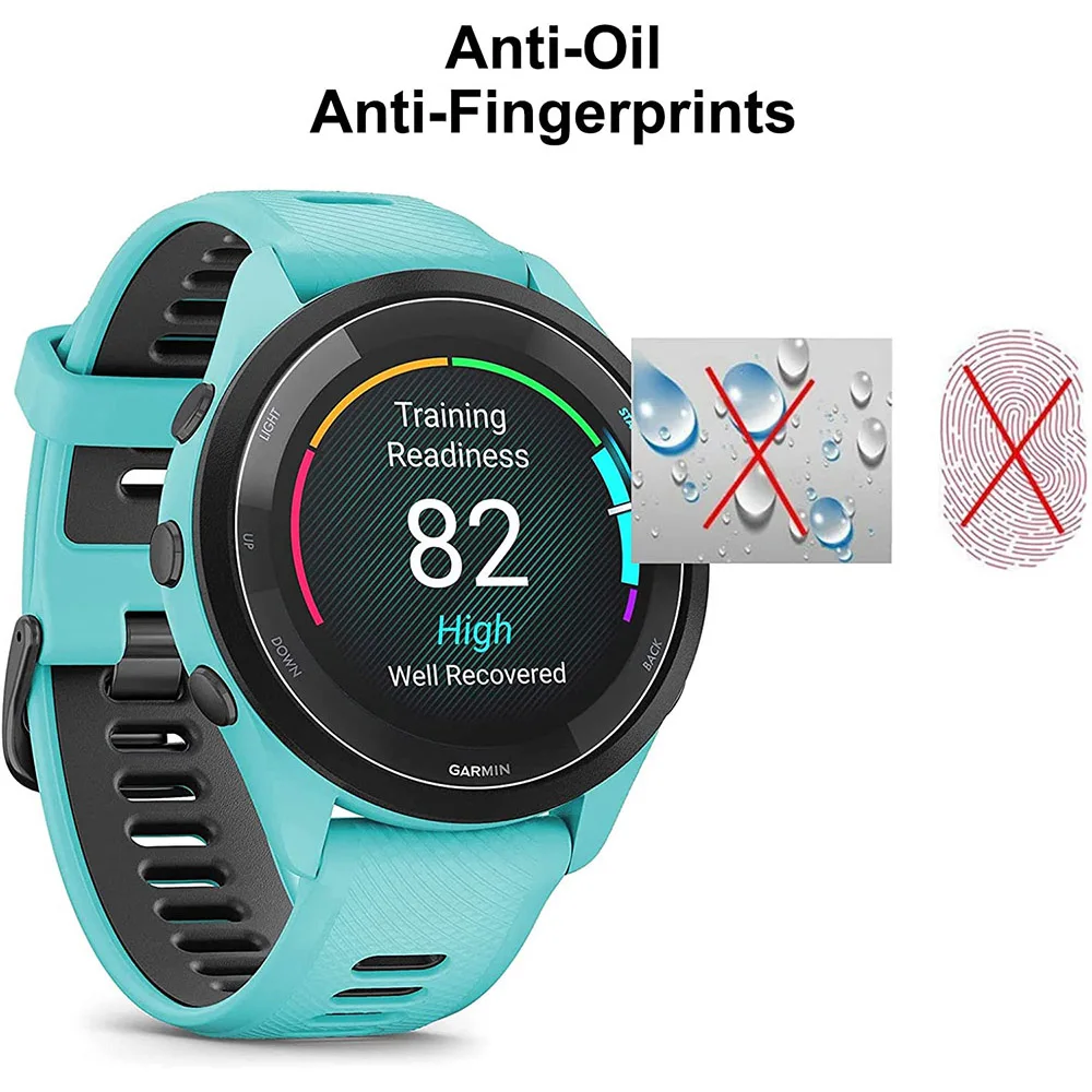 3Pcs Soft Hydrogel Protective Film For Garmin Forerunner 265 265S 965 970 Clear Screen Protector Film