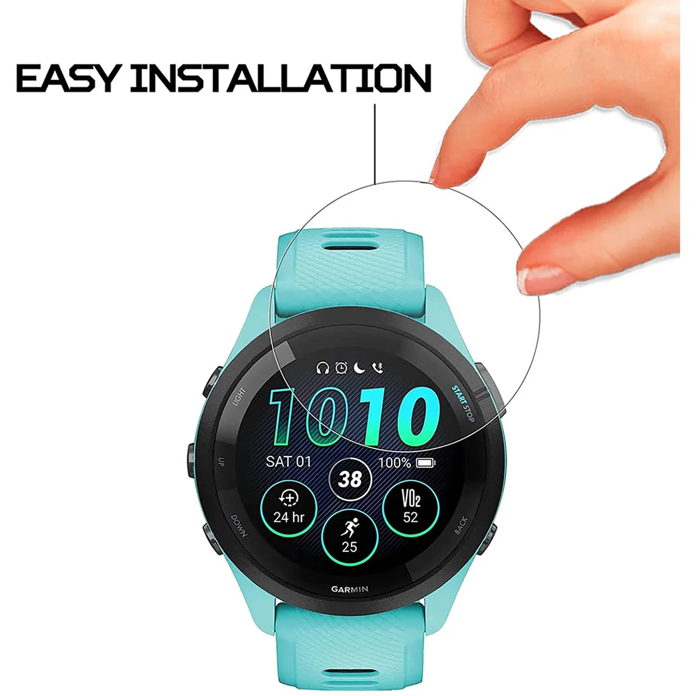 3Pcs Soft Hydrogel Protective Film For Garmin Forerunner 265 265S 965 970 Clear Screen Protector Film
