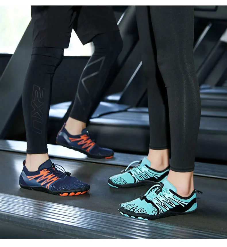 EOCENE Men Women Barefoot Outdoor Sports Aqua Shoes Quick-dry Beach Swimming Fitness Wading Hiking Cycling Water Sneakers Shoes