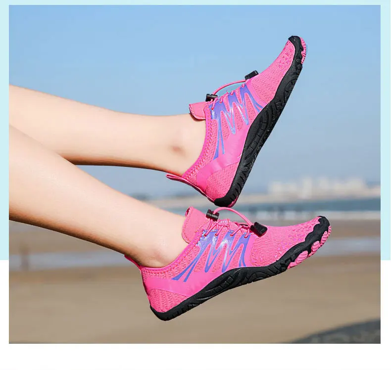 EOCENE Men Women Barefoot Outdoor Sports Aqua Shoes Quick-dry Beach Swimming Fitness Wading Hiking Cycling Water Sneakers Shoes
