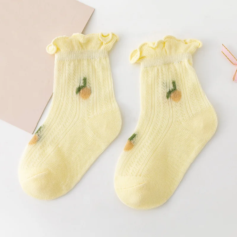 3Pair/lot New Newborn Baby Socks Summer Thin Casual Kids' Baby