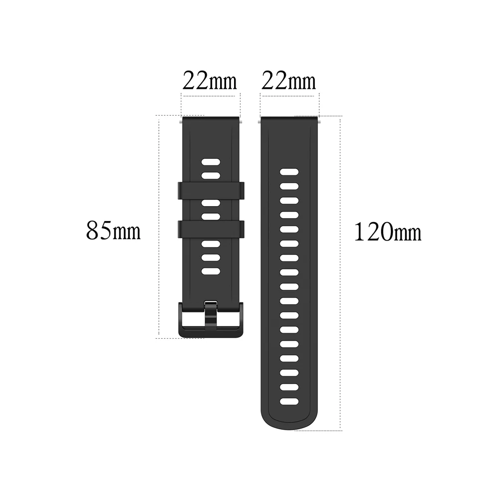 For Garmin Forerunner 255 55 245M Strap 22mm 20mm Silicone Sports Bracelet For Garmin Venu SQ 2 2Plus/Vivoactive 3 4 Watchband
