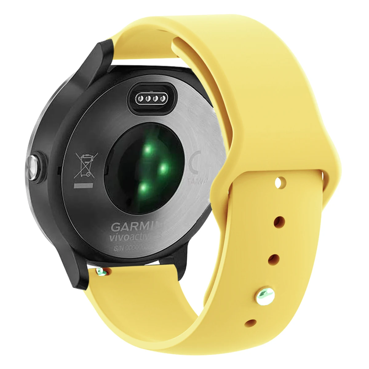 20mm 22mm Silicone Strap For Garmin Vivoactive 3 4 Band Watch Venu 2 SQ Forerunner 645 Wristband Bracelet Garmin Forerunner 245