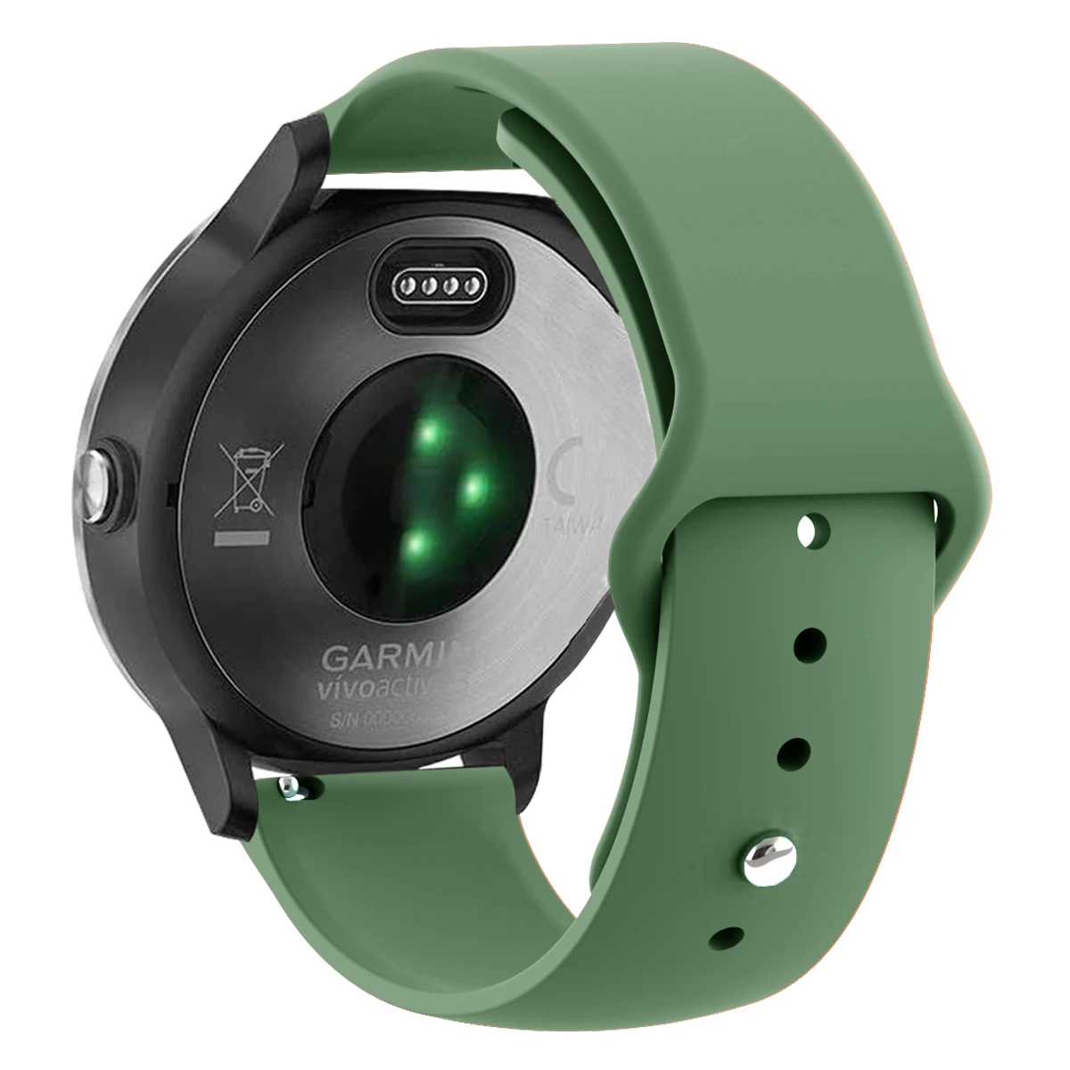 20mm 22mm Silicone Strap For Garmin Vivoactive 3 4 Band Watch Venu 2 SQ Forerunner 645 Wristband Bracelet Garmin Forerunner 245