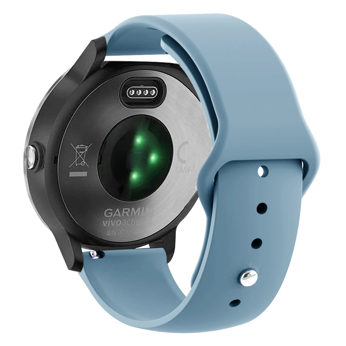 20mm 22mm Silicone Strap For Garmin Vivoactive 3 4 Band Watch Venu 2 SQ Forerunner 645 Wristband Bracelet Garmin Forerunner 245
