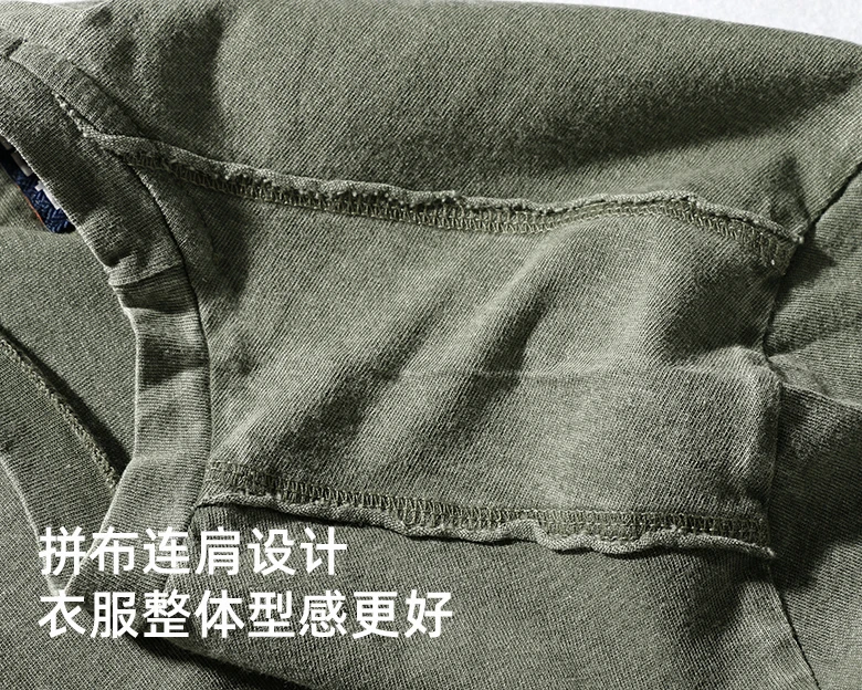 2023 Summer New American Street Short-sleeved O-neck Printed T-shirt Men's Fashion Pure Cotton Casual Washed Old Bottoming Tops