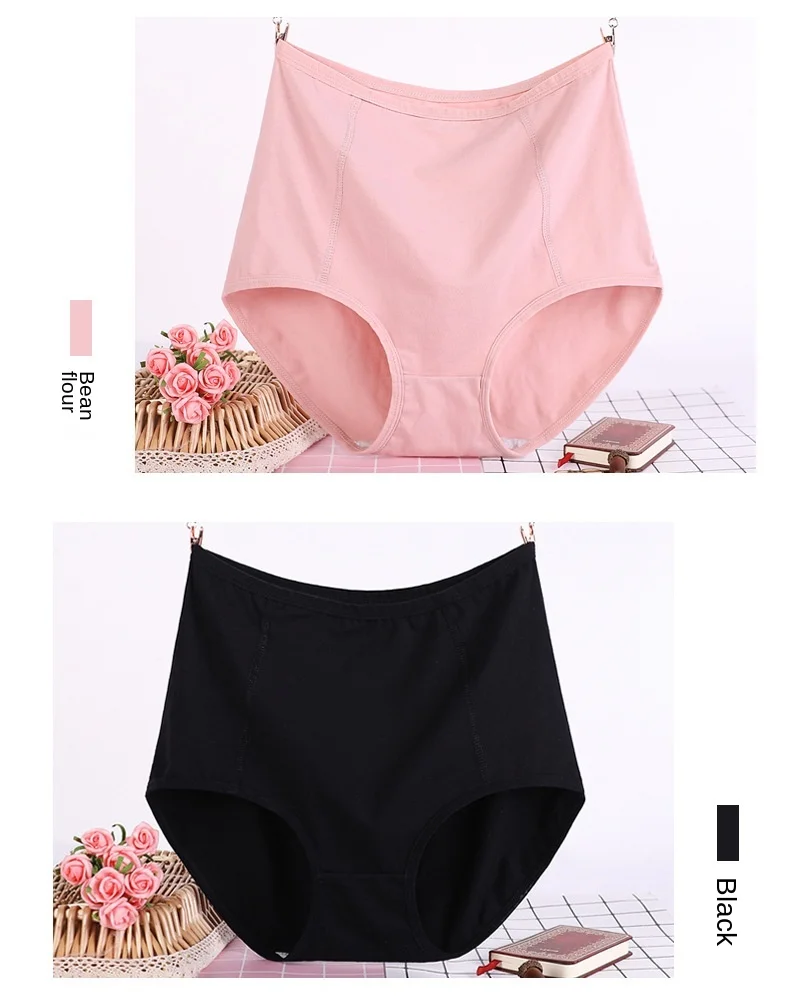 10XL 150kg 160kg 180kg Women Extra Large Super Plus Size Underwear Pants High Waist Cotton Breathable Triangle Shorts Lingerie