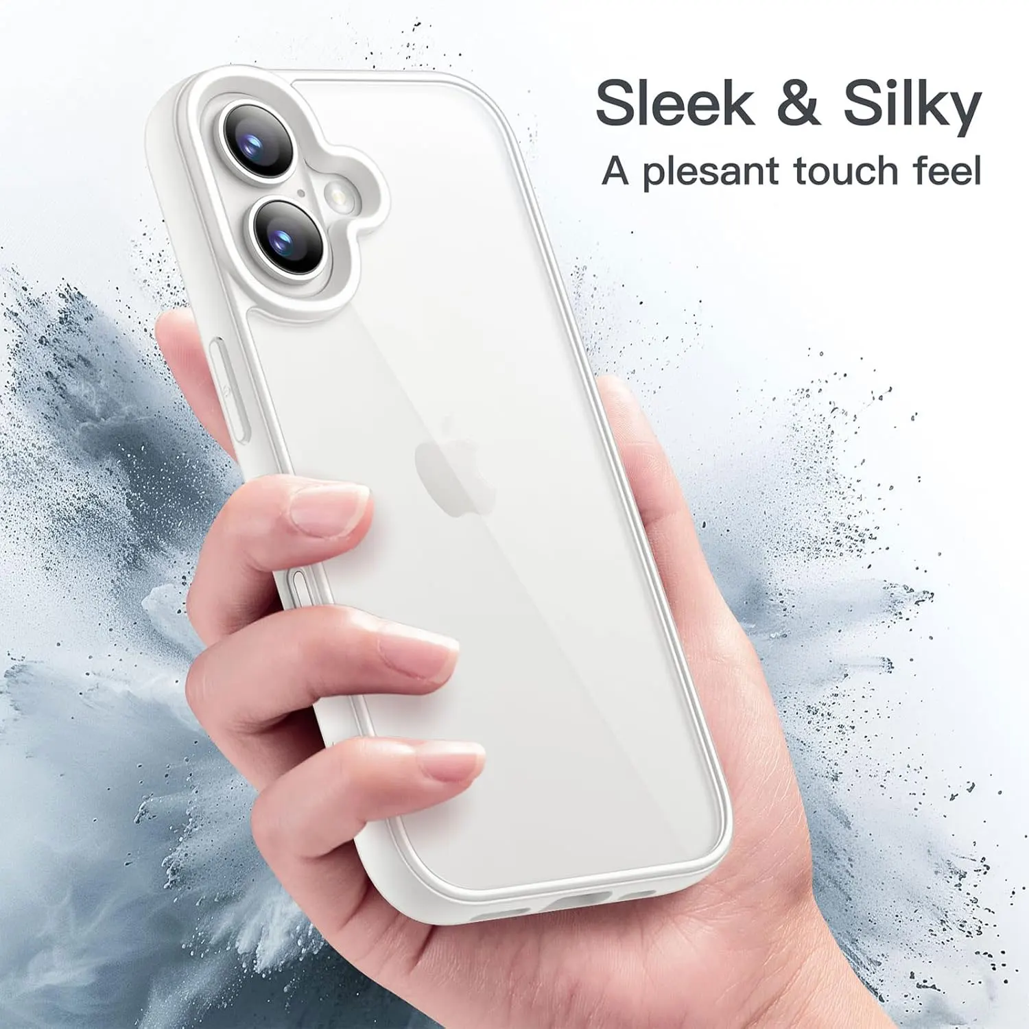 Colour Back Transparent Shockproof Phone Case for iPhone 16 15 14 13 12 11 Pro Max 7 8 Plus XR Xs 12 Mini Silicone Bumper Cover