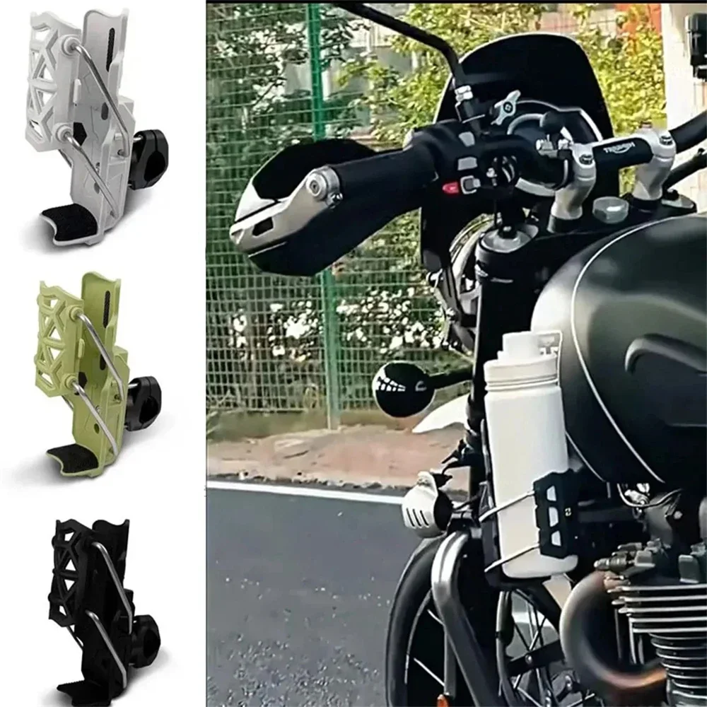 Adjustable Motorcycle Bike Cup Holder Handlebar Water Bottle Bike Mount For 32-77mm For Harley Honda Suzuki Yamaha,Kawasaki KTM
