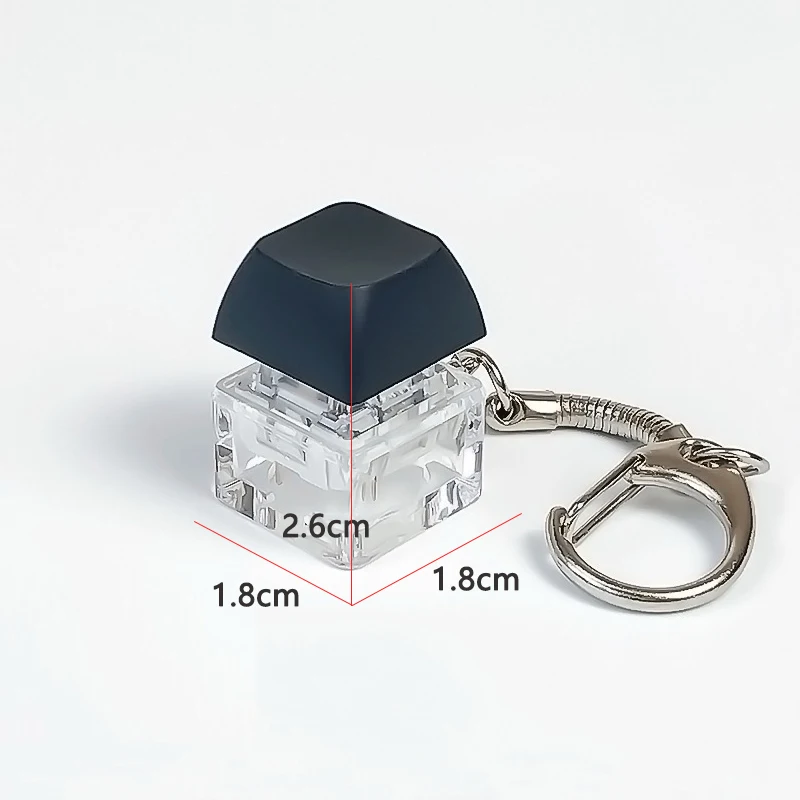 One/Nine-key Fingertip Pressing Key Keychain Adult Stress-relieving Finger Keyboard Game Key Chain Stress-relieving Magic Toy