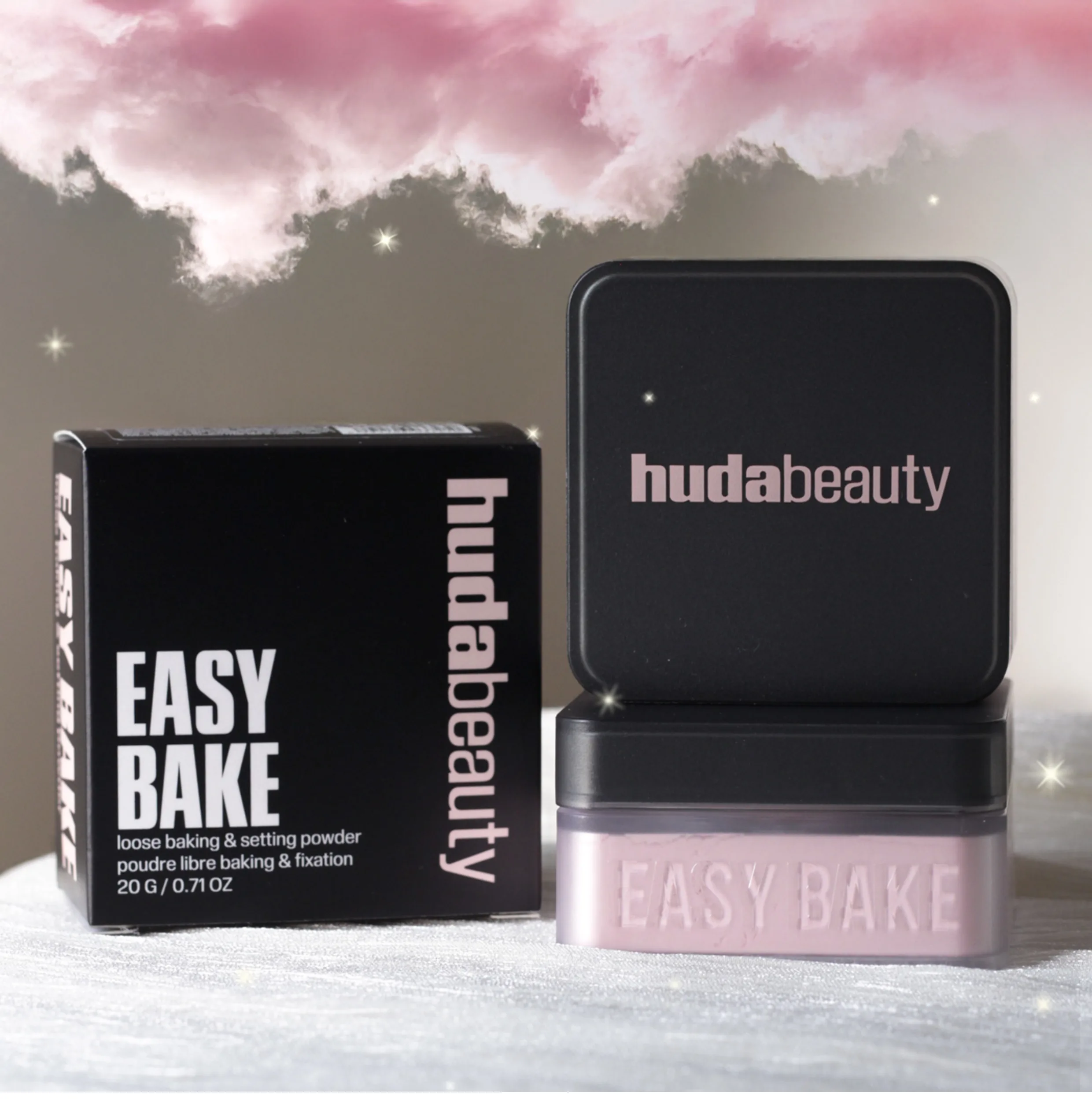 Huda Beauty Delicate Setting Powder Lasting Without Shedding Makeup Control Oil Locking Moisture Create Zero Pore Base Makeup