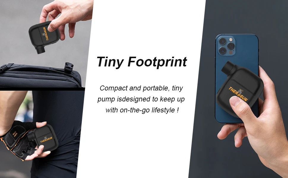 Mini Portable Bicycle Pump Rechargeable Electric Air Inflator 100PSI 5V Type-C Bike Accessories for Bike Schrader Presta Tires.