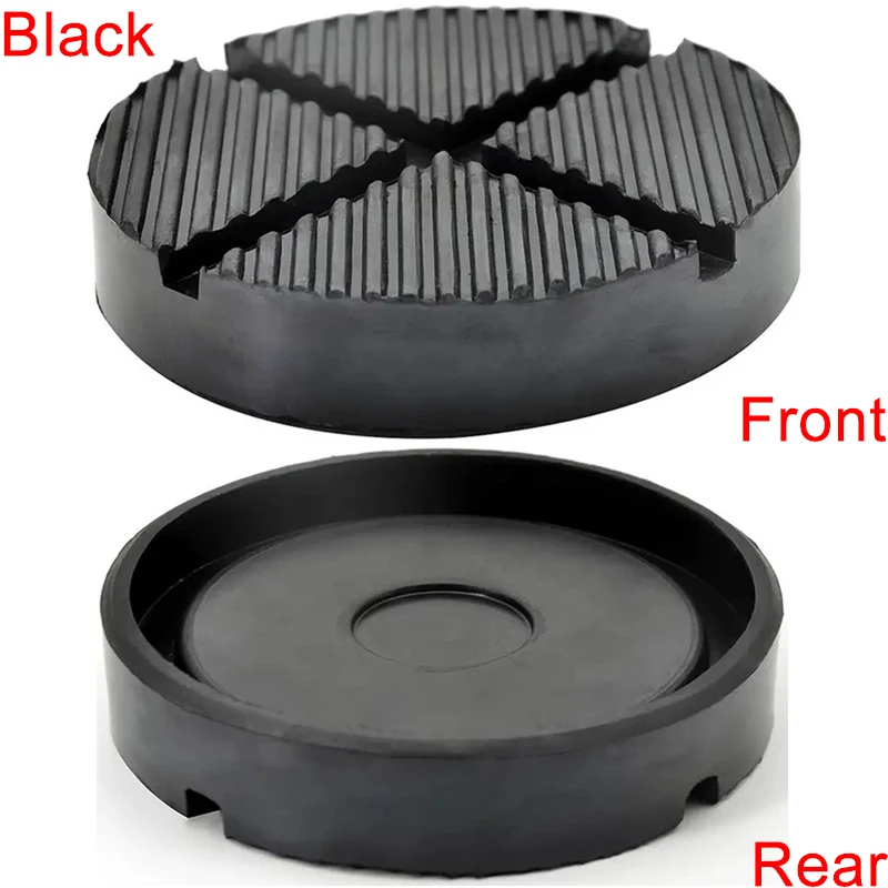 Universal Rubber Jack Pad Support Pinch Weld Slotted Floor Frame Rail Adapter Car Removal Repair Tool High Quality 2 Styles