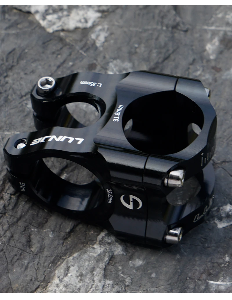 CNC Mountain Bike Stem 31.8mm MTB Road Bicycle Short Power Aluminum Alloy High Strength Climbing Riser