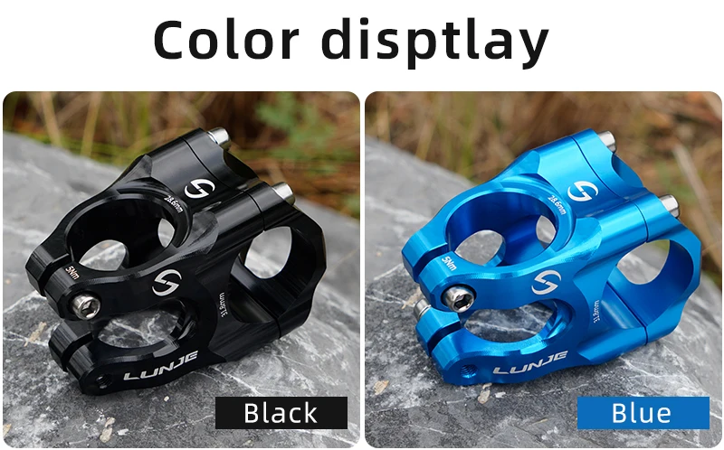 CNC Mountain Bike Stem 31.8mm MTB Road Bicycle Short Power Aluminum Alloy High Strength Climbing Riser