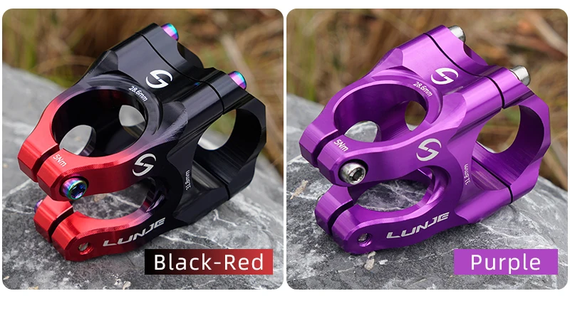 CNC Mountain Bike Stem 31.8mm MTB Road Bicycle Short Power Aluminum Alloy High Strength Climbing Riser