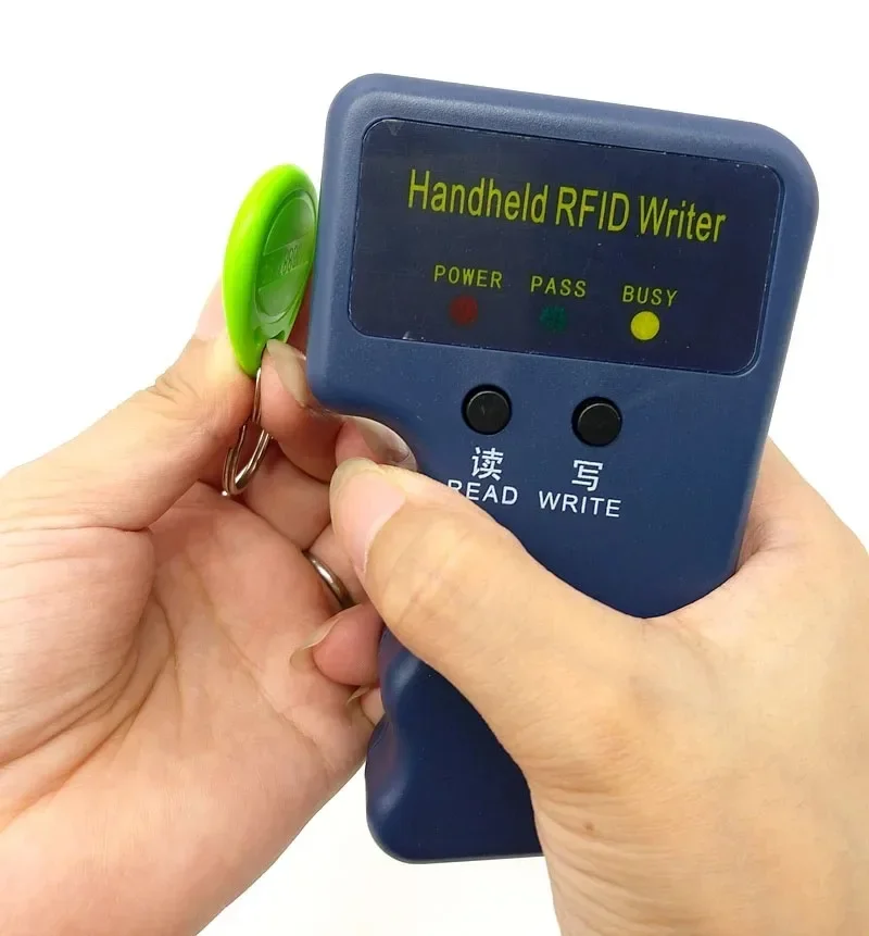 5YOA Handheld RFID ID Card Writer Copier 125KHz EM4100 5200 Duplicator T5577 Rewritable Keyfobs Tags Programmer Access Control