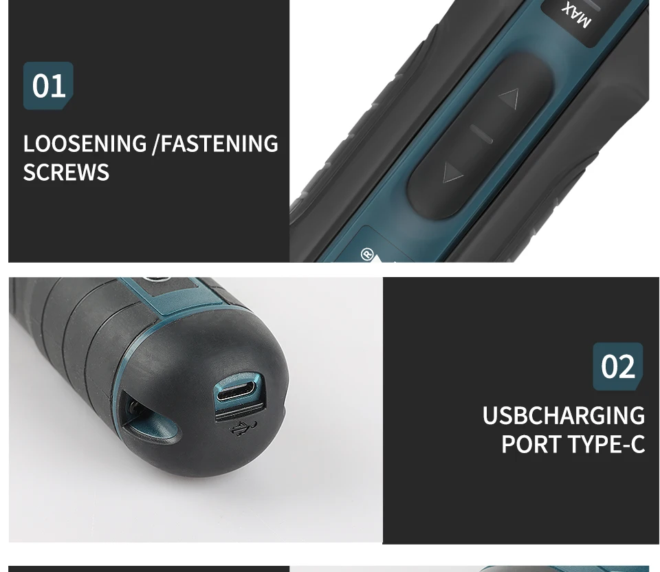 Makita Cordless Electric Screwdriver | 3.6V 5N.m Torque | 1/4" Chuck | 1300mAh Li - ion Battery.HT422