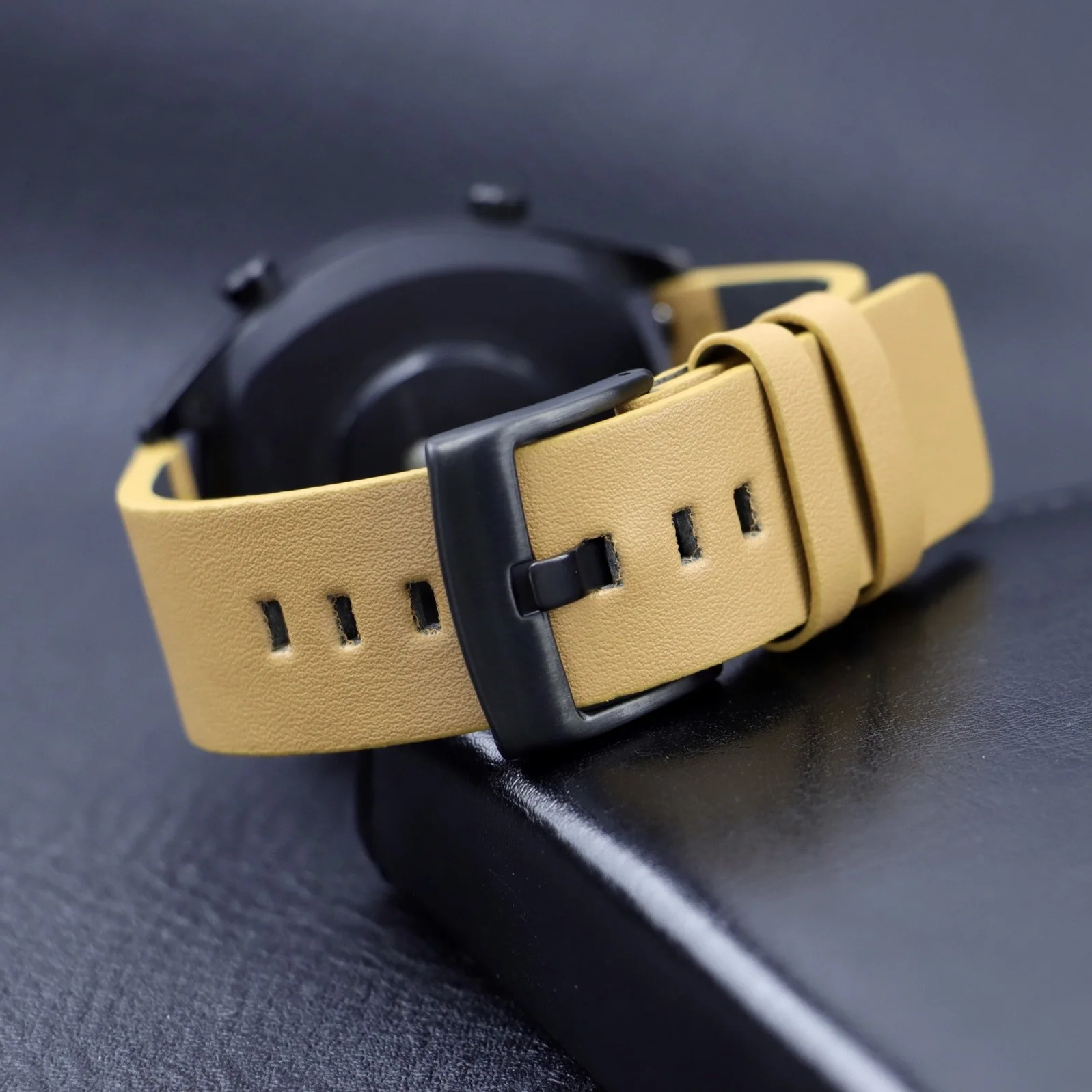 22mm 20mm High Quality Leather Watchband for Samsung Galaxy Watch 6Classic 43mm 47mm 7 6 5 4 40/44mm 5Pro 18mm Strap Quick 24mm