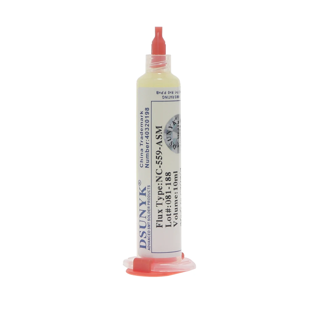 Original NC-559-ASM 10cc Flux No Clean Flux for Soldering SMD BGA Reballing Soldering Welding Flux Solder Paste