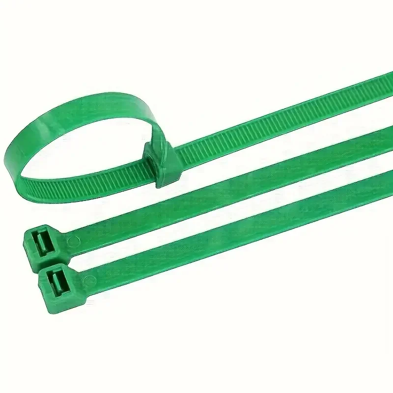 Reusable Garden Cable Ties Plant Vine Tree Shrubs Support Fastener Locking Nylon Adjustable Zipper Cables Ties Organizer Tools