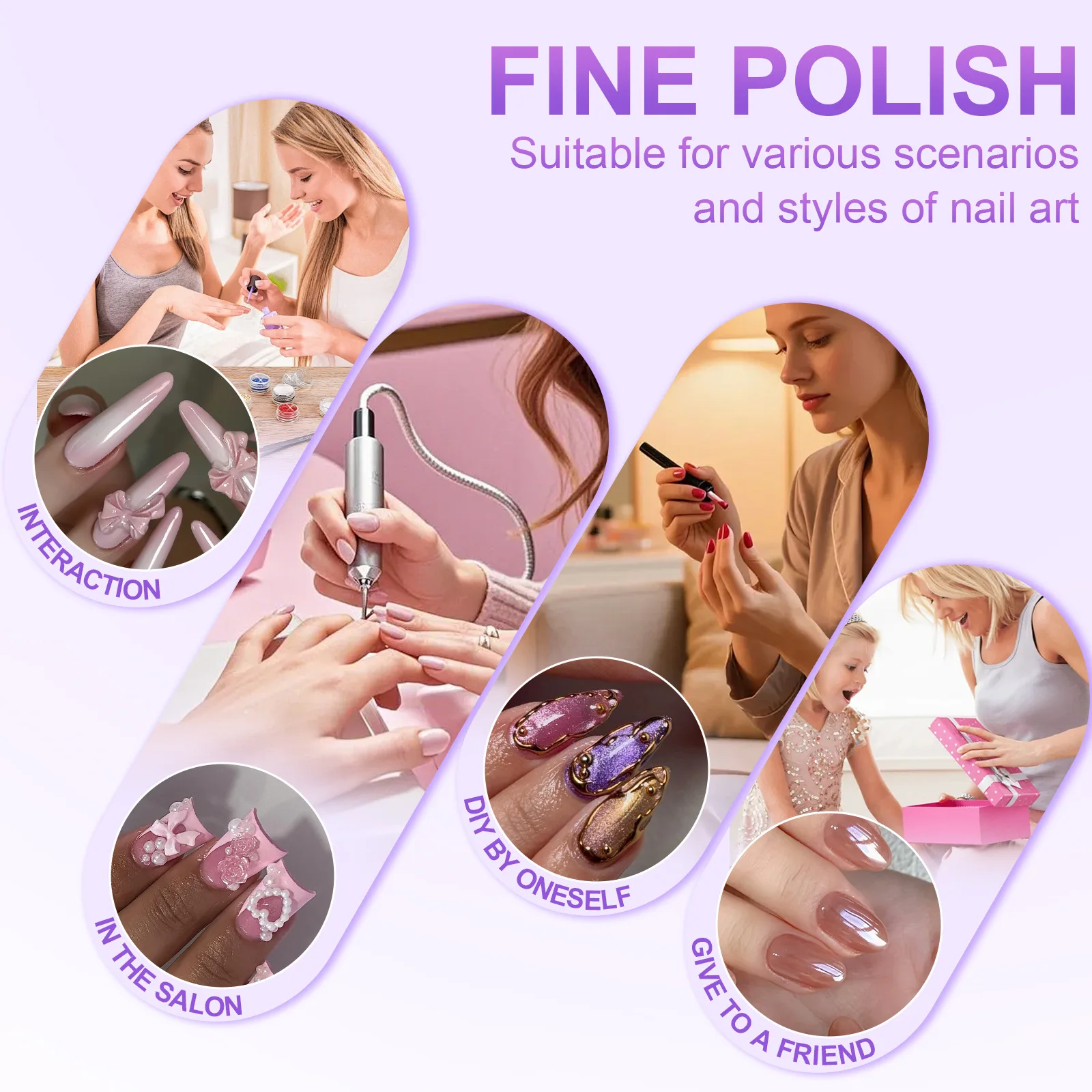 1pcs Tungsten Steel Nail Cuticle Drill Bits Carbide Rotate Electric Ceramic Milling Cutter For Manicure Gel Polish Remover