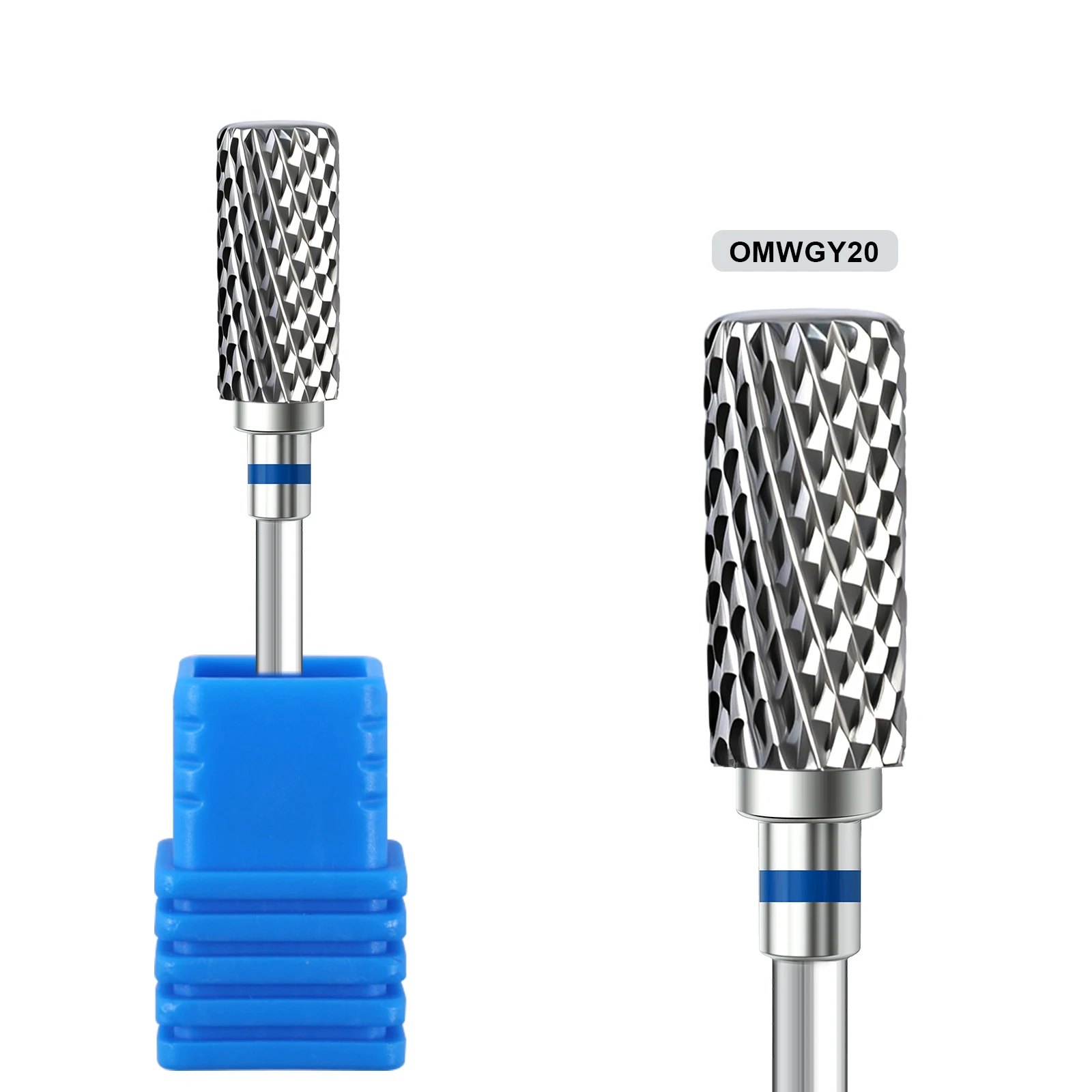 1pcs Tungsten Steel Nail Cuticle Drill Bits Carbide Rotate Electric Ceramic Milling Cutter For Manicure Gel Polish Remover