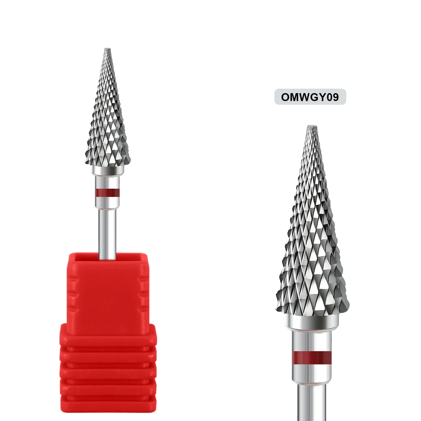 1pcs Tungsten Steel Nail Cuticle Drill Bits Carbide Rotate Electric Ceramic Milling Cutter For Manicure Gel Polish Remover