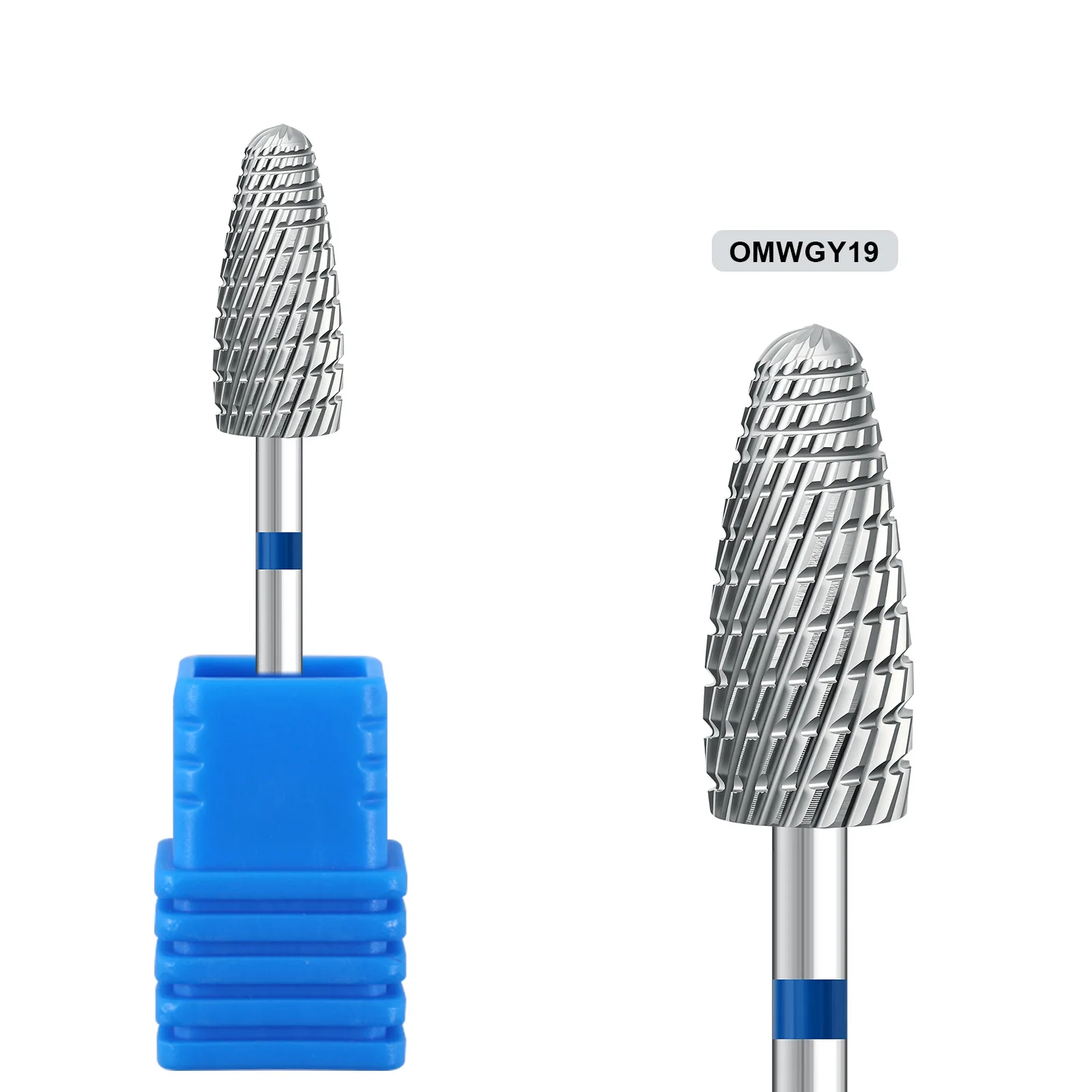1pcs Tungsten Steel Nail Cuticle Drill Bits Carbide Rotate Electric Ceramic Milling Cutter For Manicure Gel Polish Remover