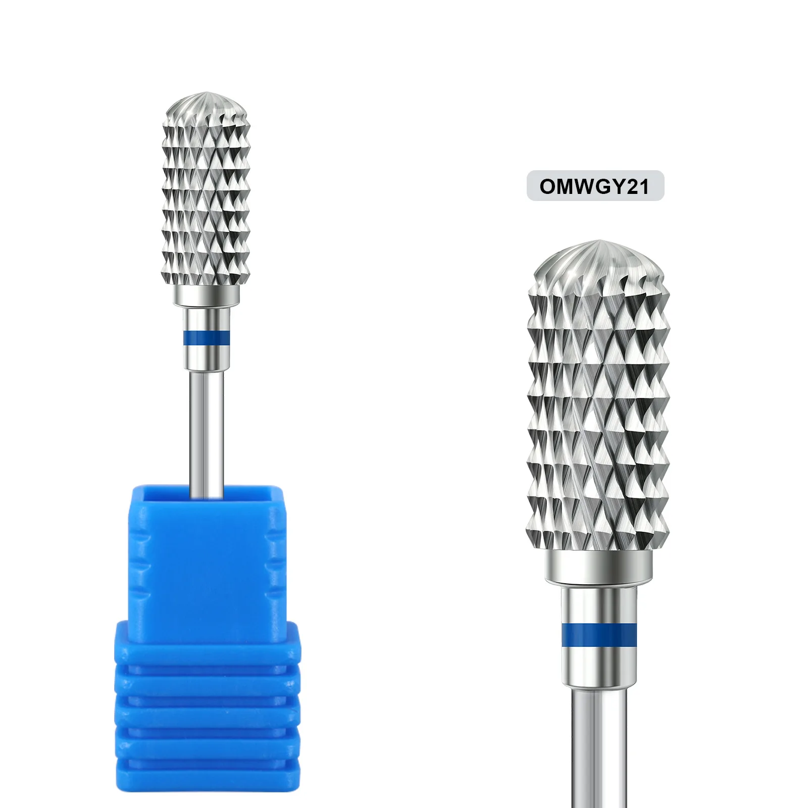 1pcs Tungsten Steel Nail Cuticle Drill Bits Carbide Rotate Electric Ceramic Milling Cutter For Manicure Gel Polish Remover