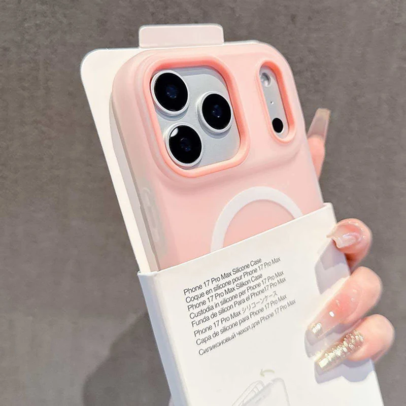 Luxury Candy Color 2 IN 1 Magnetic Case For iPhone 18 17 Air 16 15 14 13 12 11 Pro Max Plus For Magsafe Wireless Charge Cover
