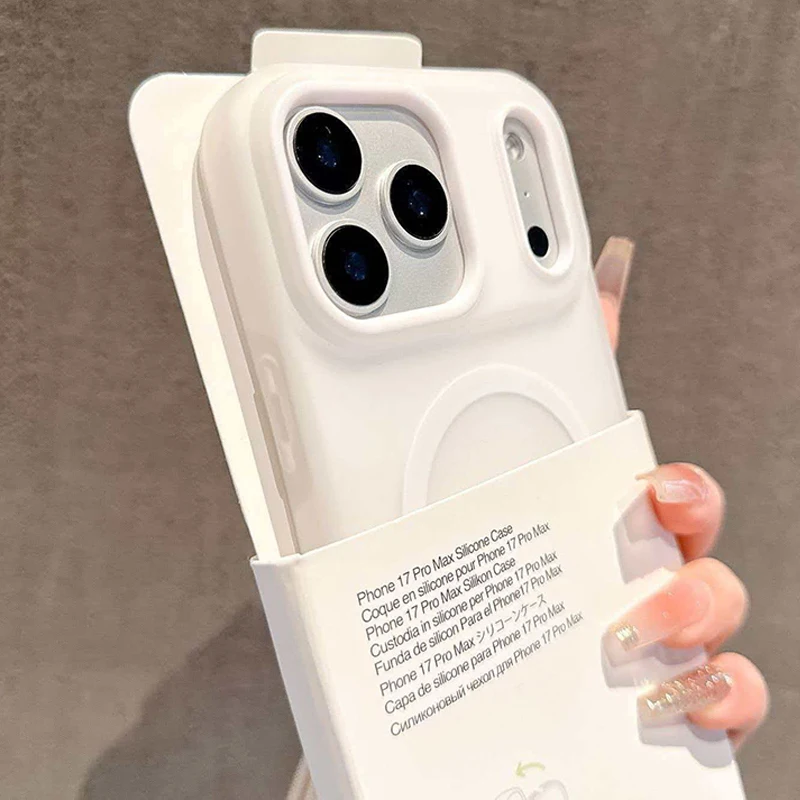 Luxury Candy Color 2 IN 1 Magnetic Case For iPhone 18 17 Air 16 15 14 13 12 11 Pro Max Plus For Magsafe Wireless Charge Cover