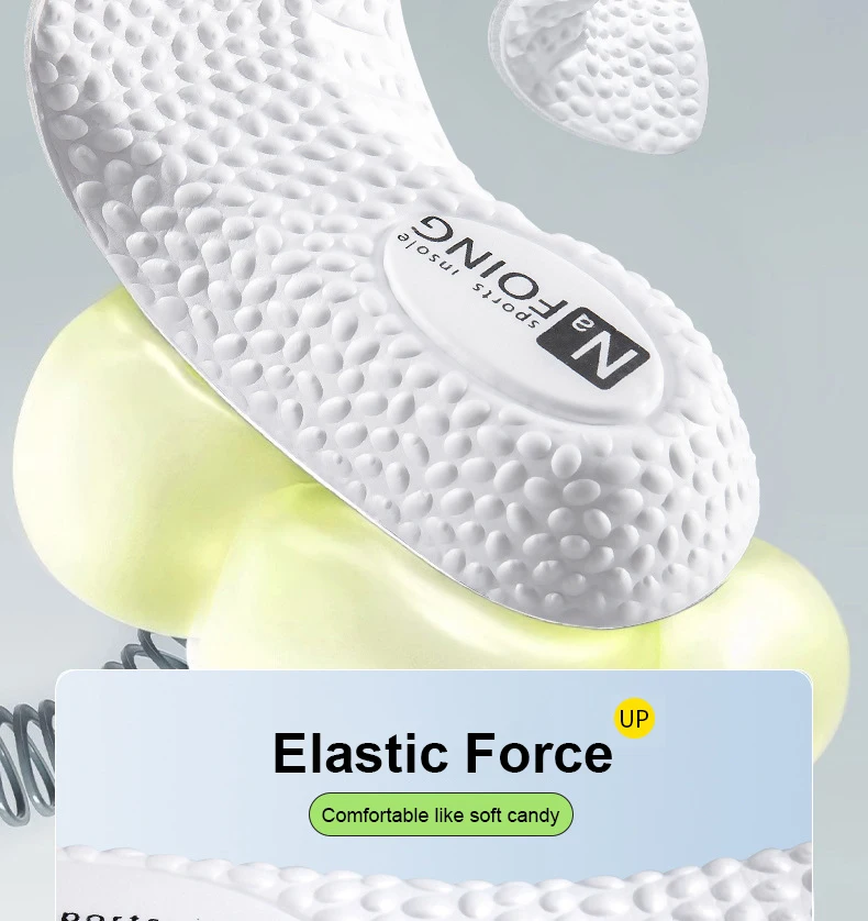 Height Increase Insoles Men Women Shoes Flat Feet Arch Support Orthopedic Insoles Sneakers Heel Lift Memory Foam Soft Shoe Pads