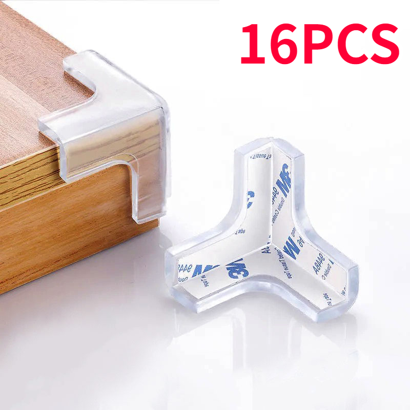 16Pcs Soft Silicone Corner Protectors for Furniture - Keep Your Children Safe with Edge Protection Covers child safety