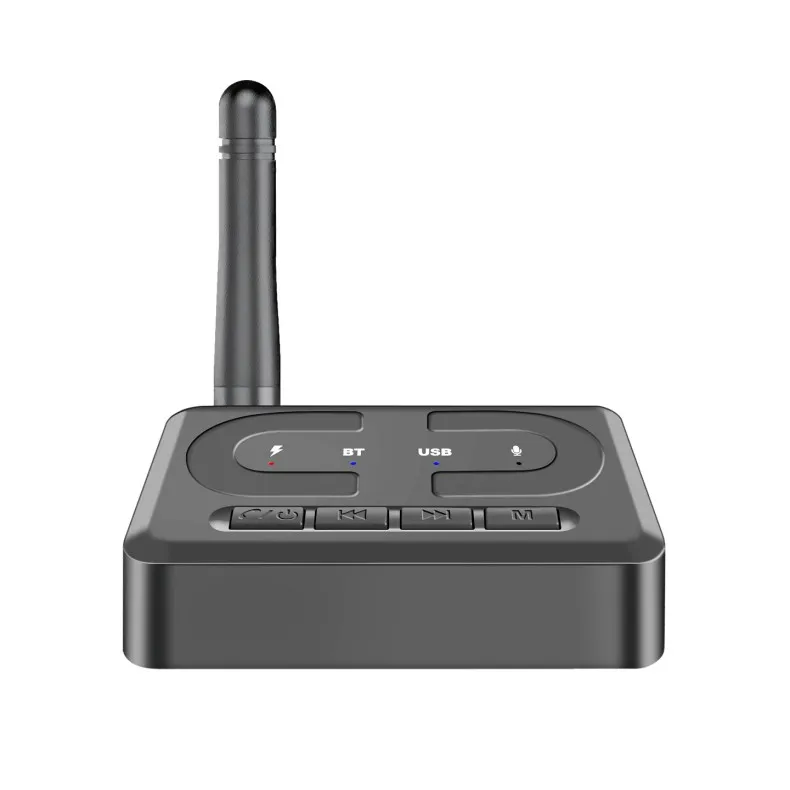 VAORLO Bluetooth 6.0 Audio Receiver 3.5mm AUX RCA With Mic HIFI Stereo Wireless Adapter Support USB U-Disk For Car Speaker Amp