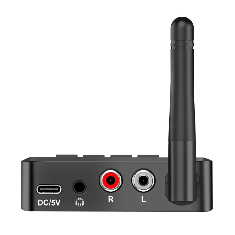 VAORLO Bluetooth 6.0 Audio Receiver 3.5mm AUX RCA With Mic HIFI Stereo Wireless Adapter Support USB U-Disk For Car Speaker Amp