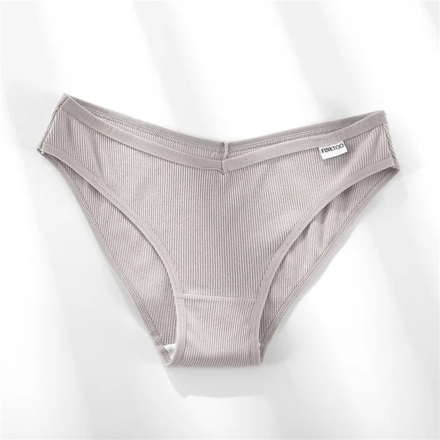 3PCS M-2XL Women Cotton Panties Briefs Female Sexy V Wasit Underwear Ladies Underpants Pantys Girls Plus Size Intimates Lingerie