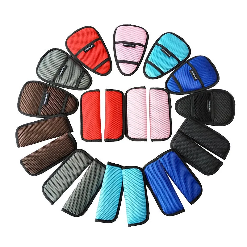 Baby Basket Harness With Lock Latch Car Seat Safety Belt Children 5 Points Seat Belt Horn Buckle Adjustable Shoulder Croch PAD