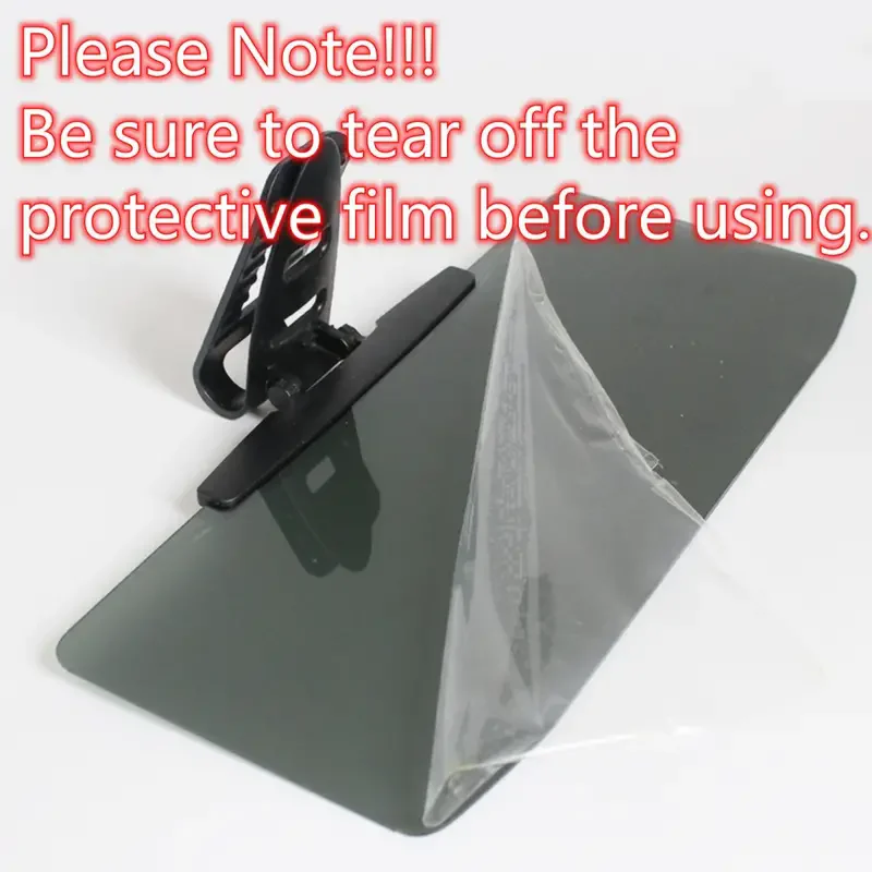 A Car Mounted Anti Glare Mirror, Anti UV Strong Light Vehicle Sunshade