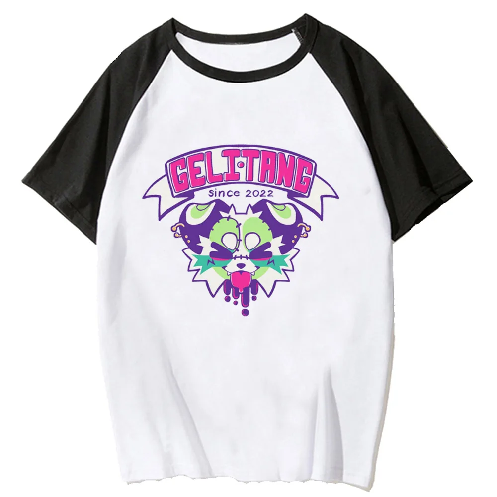 Furry Tee women streetwear comic funny top girl designer funny streetwear clothes