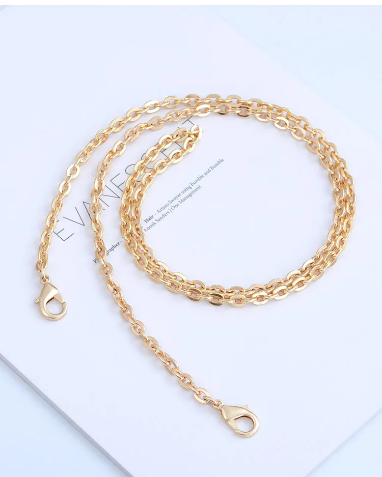 Metal Bag Chain Women Shoulder Crossbody Bag Strap Customized Handbag Handle Replacement Purse Chain Bag Chain Accessories