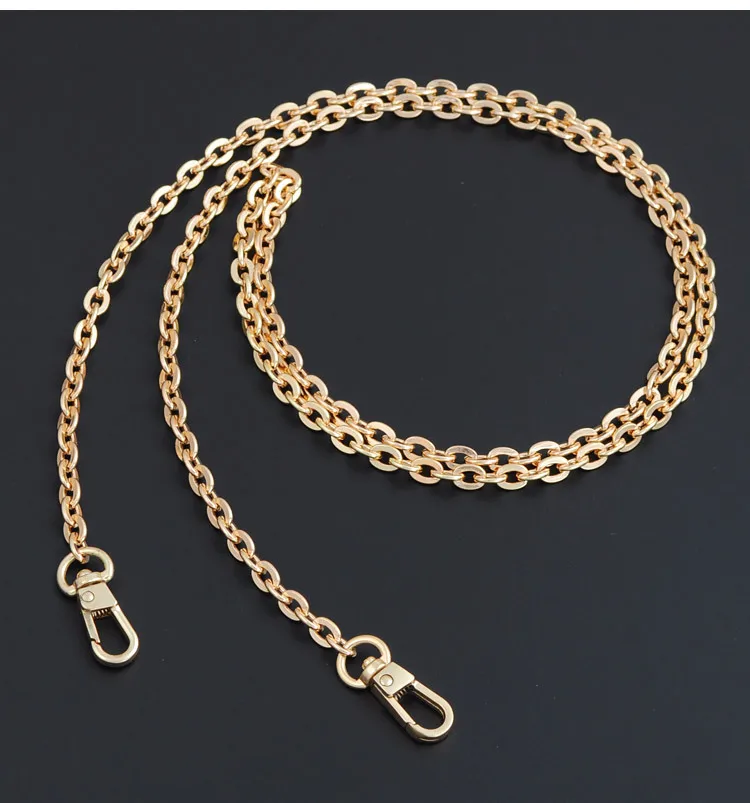 Metal Bag Chain Women Shoulder Crossbody Bag Strap Customized Handbag Handle Replacement Purse Chain Bag Chain Accessories