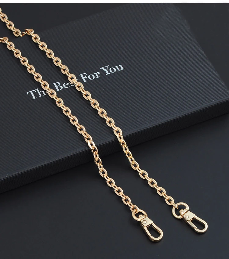 Metal Bag Chain Women Shoulder Crossbody Bag Strap Customized Handbag Handle Replacement Purse Chain Bag Chain Accessories