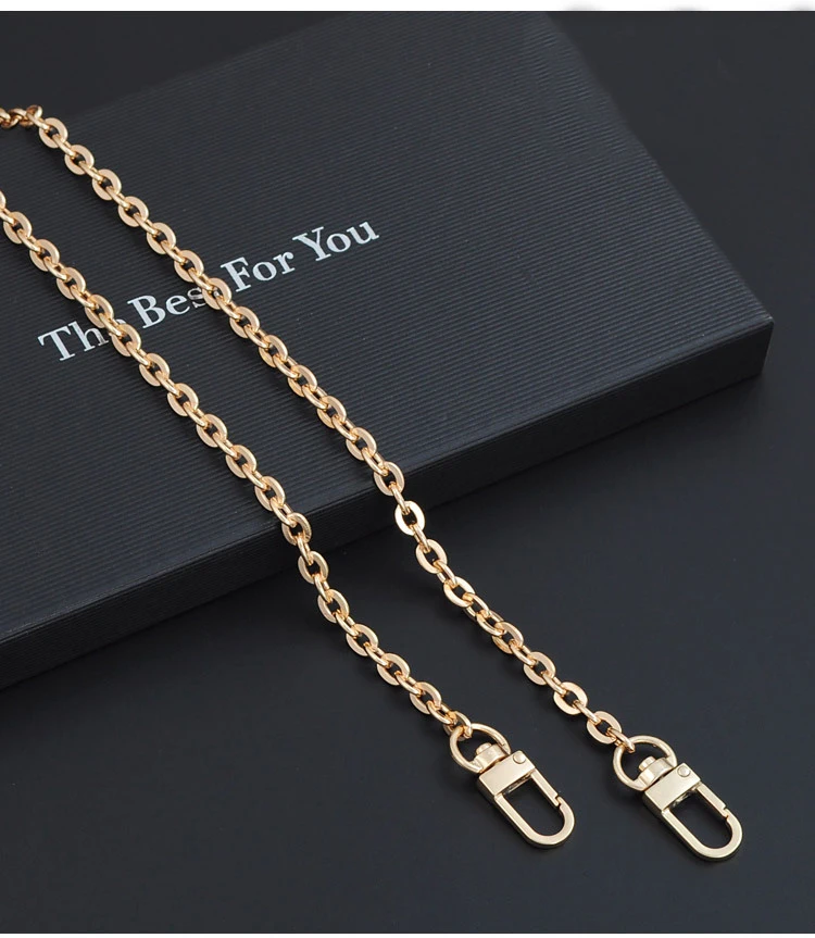 Metal Bag Chain Women Shoulder Crossbody Bag Strap Customized Handbag Handle Replacement Purse Chain Bag Chain Accessories