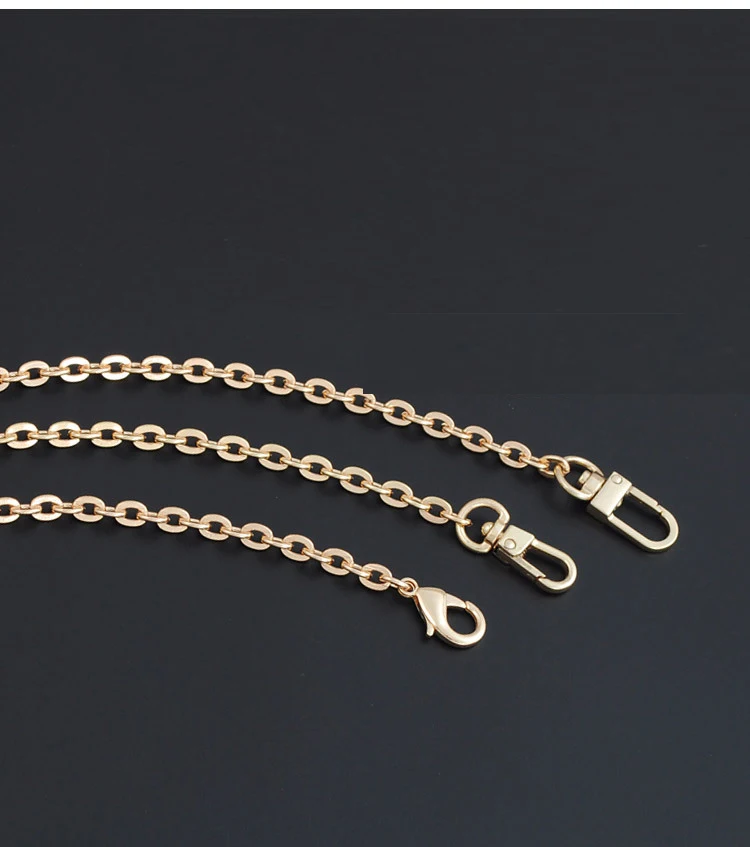 Metal Bag Chain Women Shoulder Crossbody Bag Strap Customized Handbag Handle Replacement Purse Chain Bag Chain Accessories