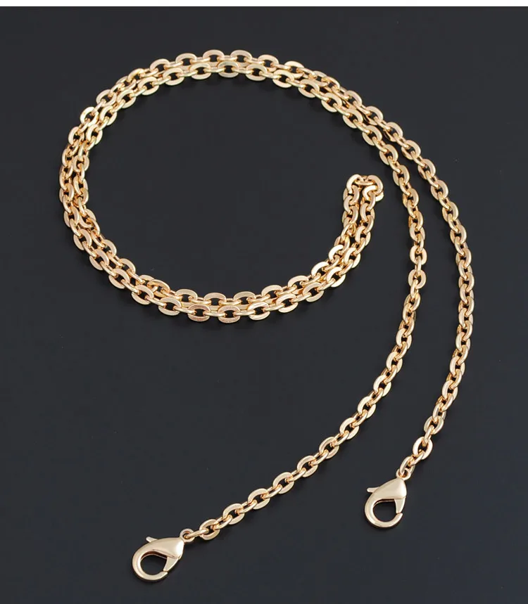 Metal Bag Chain Women Shoulder Crossbody Bag Strap Customized Handbag Handle Replacement Purse Chain Bag Chain Accessories